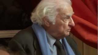 Yves Bonnefoy Hommage à Jacques Dupin [upl. by Atselec]