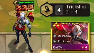 4 Trickshot  Radiant Runaans Hurricane 3 Star Kaisa ⭐⭐⭐ [upl. by Sotsirhc531]