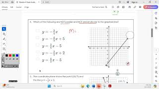 2024 Algebra I Honors Module 4 Study Guide 15 [upl. by Ernie395]