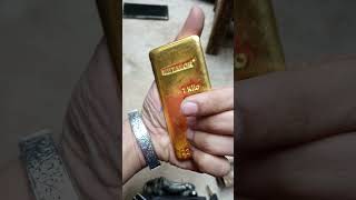 1kg gold bar [upl. by Armond]