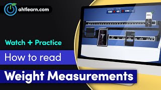 LearningTools Reading Weight Measurements on a Physician Mechanical Beam Scale [upl. by Hahcim]