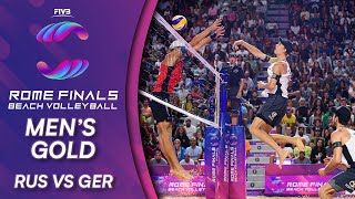 Mens Gold Medal RUS vs GER  Beach Volleyball World Tour Finals Rome 2019 [upl. by Haiel]