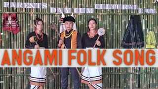 Angami Folk Song By Green Valley School Teachers Cultural day [upl. by Ynoep]