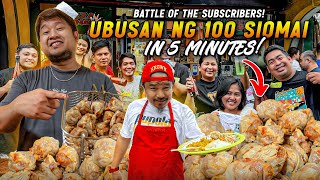 Battle of quotUNLI SIOMAI ALL YOU CAN CHALLENGE in 5 MINUTESquot Battle of the SUBSCRIBERS [upl. by Bodwell]