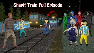 Gulli Bulli In Shapit Train FULL EPISODE  Train  Gulli Bulli  Make Joke Of Horror [upl. by Aivlis203]