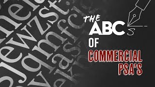 The ABCs of Commercial PSAs [upl. by Nyliac]