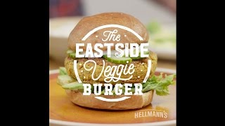 Hellmanns amp DJ BBQ Eastside Veggie Burger Recipe grilltopia [upl. by Eilsel415]