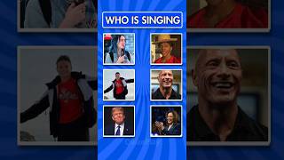 Guess Who is Singing the Rock ishowSpeed Donald trump shorts ytshorts [upl. by Rianna]