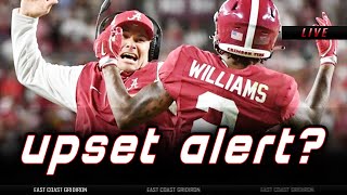 UPSET ALERT VANDERBILT vs ALABAMA  LIVE REACTIONS [upl. by Annovad305]