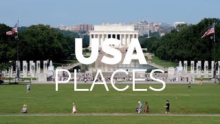 25 Best Places to Visit in the USA  Travel Video [upl. by Nylram]