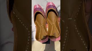 myntra footwear myntrahaul myntrafinds unboxing footwearhaul jutti festive ethnicwear [upl. by Lebanna]