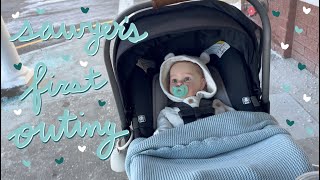 Reborn Baby Sawyers First Outing Shopping with Reborn Doll  Kelli Maple [upl. by Moreno982]