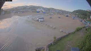 MidSummer Sunrise Birdsong on Polzeath Beach [upl. by Htiaf]