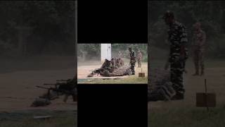 Automatic Rifle firing on range😎status sports armypolice armypolice short [upl. by Naillimxam505]