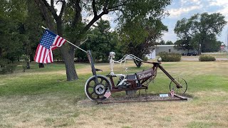 Day 41 Gordon to Valentine NE Bicycle Touring the Great American Rail Trail [upl. by Tenneb]