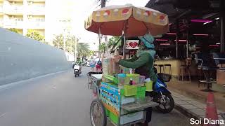 Pattaya Tree Town Beach Road Full Tour [upl. by Sankey]