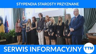 Stypendia starosty przyznane [upl. by Anitsugua]