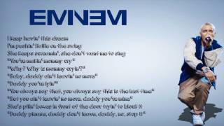 WHEN IM GONE EMINEM LYRICS [upl. by Marcie301]