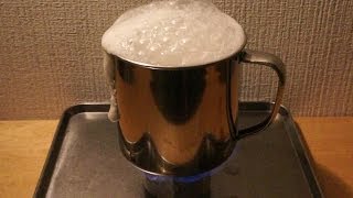 Alcohol Stove  How To Boil A Rice In A Cheap Mug Cup [upl. by Spatz]