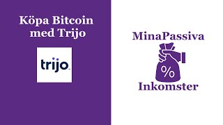 Köpa Bitcoin med Trijo [upl. by Borlase]