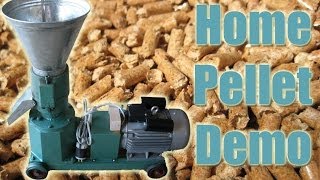 LIVE DEMO  Make Pellets at Home with Pellet Pros [upl. by Nilerual]