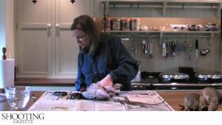 How to pluck and prepare a pheasant  Amy Willcock [upl. by Loferski632]