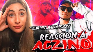 ESPAÑOLA CONQUISTADORA reacciona a ACZINO😱LOS MEJORES MINUTAZOS Y RESPUESTAS DE ACZINO🤯 [upl. by Anaujat]