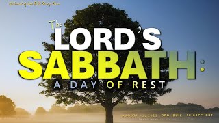 IOG  quotThe Lords Sabbath A Day of Restquot 2023 [upl. by Anitsirhcairam]