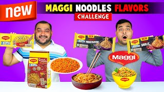 Trying New Flavors Of Maggi Noodles  Maggi Noodles Challenge  Viwa Food World [upl. by Clyve759]