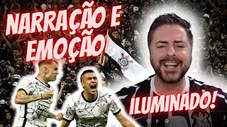 REACT GOL NARRAÇÃO EMOCIONANTE DO GOL DO CANTILLO  IDÁRIO VAI AS LÁGRIMAS E SOBRA AO CACHORRO [upl. by Adym]