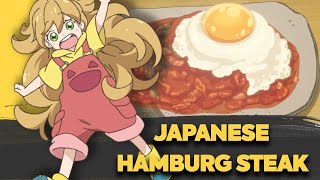 How to make Japanese Hamburg Steak  Sweetness and Lightning [upl. by Leirbaj]