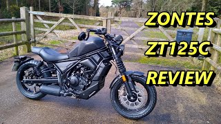 ★2024 ZONTES ZT125C REVIEW ★ [upl. by Teeter922]