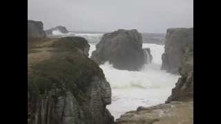 Tempête sur la côte sauvage de Quiberon [upl. by Sobmalarah254]