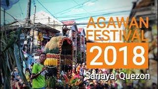 SARIAYA QUEZON San Isidro Agawan Festival 2018 [upl. by Ynohtnacram855]