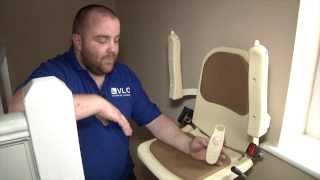 Superglide 120 User Guide by Versatile Lift Company Stairlift Installation Maintenance North West [upl. by Nosiram898]