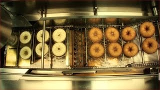 Making Cake and Yeast Raised Donuts with Belshaws Donut Robot® Mark II System [upl. by Atneuqal903]