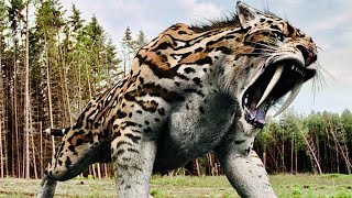 SaberToothed Tiger  Ice Age Prehistoric Predator  Full Documentary [upl. by Ramsden438]