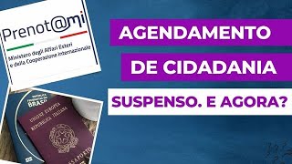 Agendamento de Cidadania no Consulado do RJ suspenso E agora [upl. by Aloise]