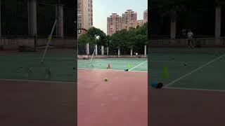 KO Hydro Flask Water Bottle luckyshot tennisfunny luckyshot luckyball luckytennis slowmotion [upl. by Katinka]