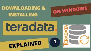 Teradata Installation On Windows Machine Install VMWare Teradata TTU amp Teradata Studio [upl. by Hite376]