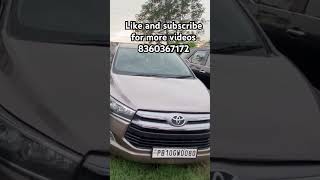 innova crista for sale in Ludhiana low budget  ludhiana car bazar  car bazaar  punjabcarbazar [upl. by Trik]