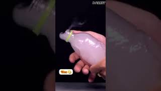 😱 Create Smoke From Bottle 😱 shorts science [upl. by Magree605]