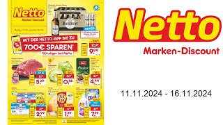 Netto MarkenDiscount Prospekt DE  vom 1111 bis 16112024 [upl. by Wendin]