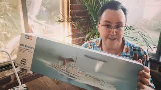 SMS Seydlitz German battlecruiser 1350 model unboxing [upl. by Raimundo373]