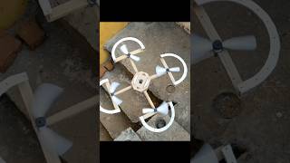 How to make Quadcopter Drone from cardboard short viral project video [upl. by Lainey]