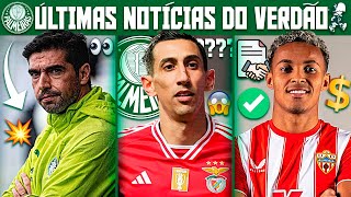 âœ…âœðŸ½ SEJA BEM VINDO AO PALMEIRAS INFO SOBRE DI MARIA SURPREENDEU NOVIDADE SOBRE NOVO REFORÃ‡O ABEL [upl. by Hanahs]