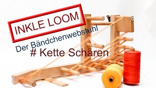 Inkle Loom Part I  Schnürsenkel handgewebt [upl. by Domella]