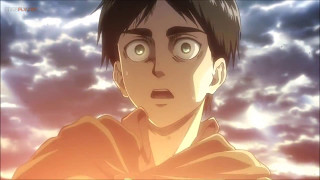 Shingeki no kyojin Reiner y bertholdt se transforman en titanes En español HD [upl. by Apurk]