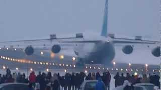 Rusłan Antonov An124  Port Lotniczy Lublin [upl. by Uhile]