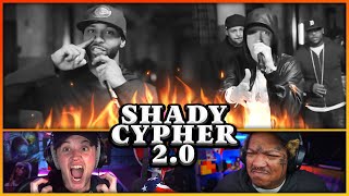 BEASTLY  Eminem Slaughterhouse Yelawolf  quotSHADY 20 CYPHERquot Reaction  FlawdTV [upl. by Olnton]